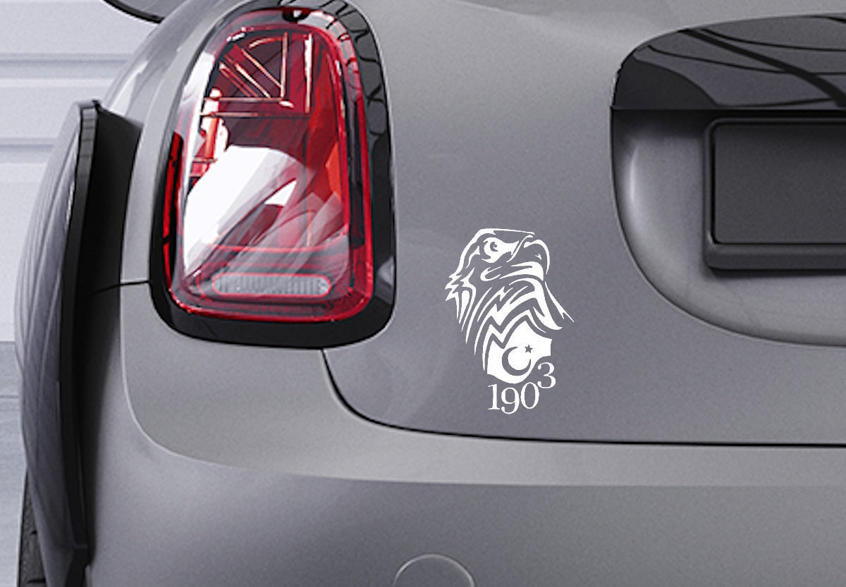 Besiktas Kartal Auto Sticker 10x10cm