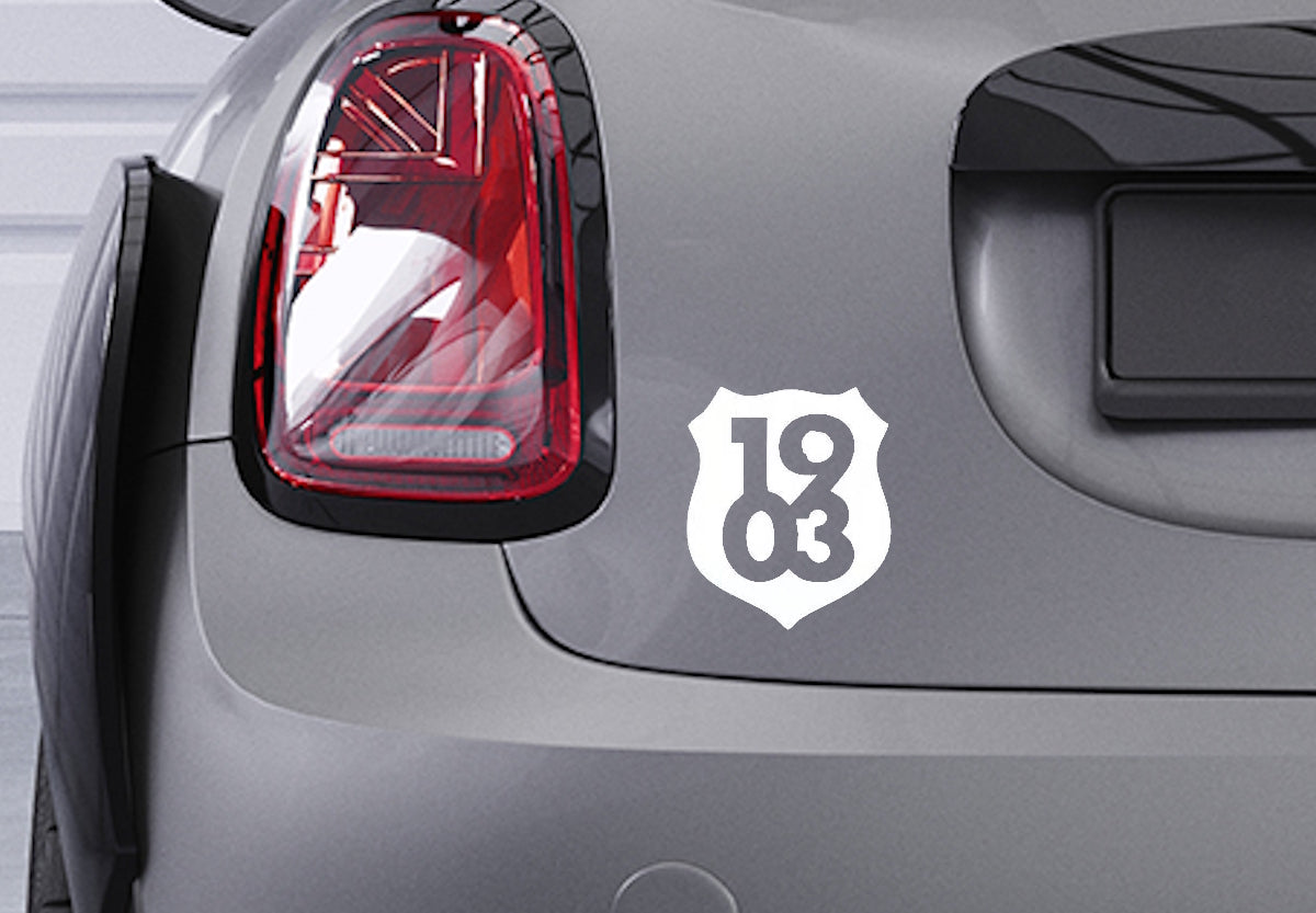 Besiktas Auto Sticker 10x10cm