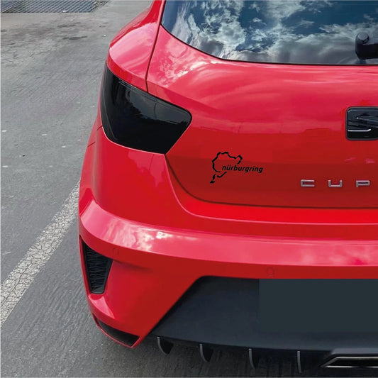 Nürburgring Aufkleber Auto Folie Track Map Racing Car Symbol 14.5 cm x 8.7 cm