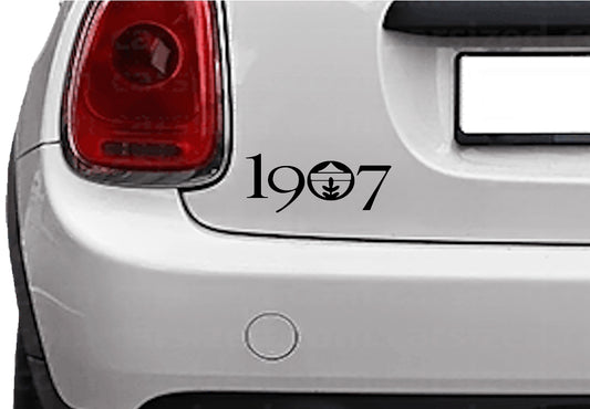 Fenerbahce Aufkleber Style Tuning Special Edition Sticker Auto 1907 13x6,5cm