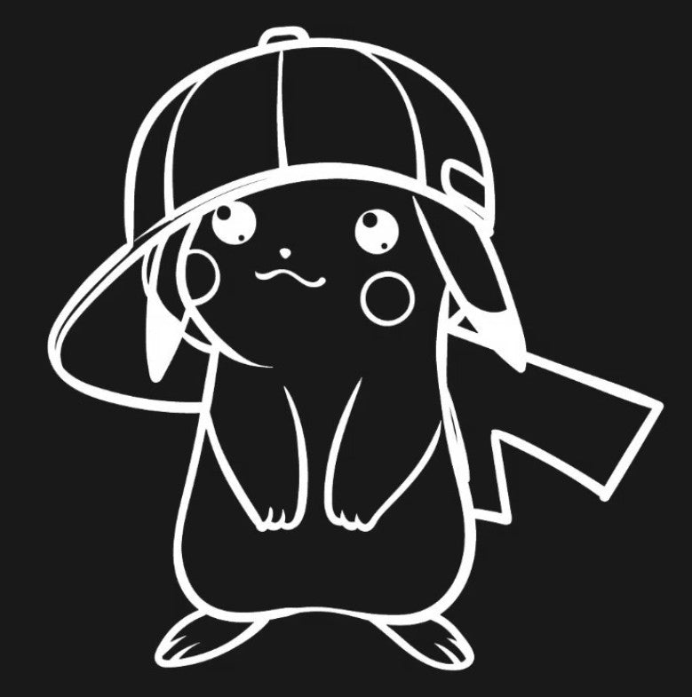 Pikachu Aufkleber Style Tuning Special Edition Sticker Auto Pokemon 10,5x10cm