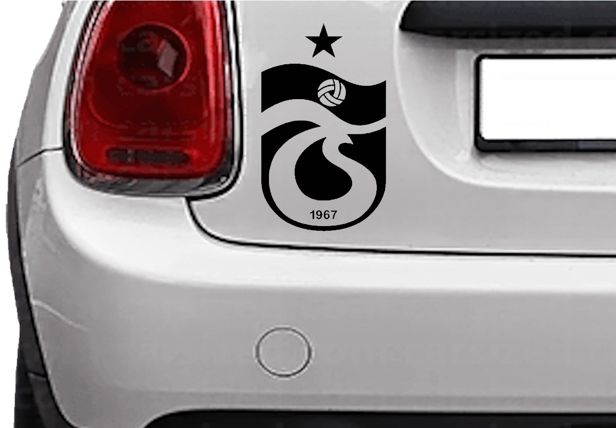 Trabzonspor Aufkleber / Sticker Auto Motorrad Fenster Bize Heryer Trabzon