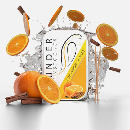 Zahnstocher Sticks Holzstocher Zahnpflege Zahnhölzer Atemerfirscher Zimt/Orange