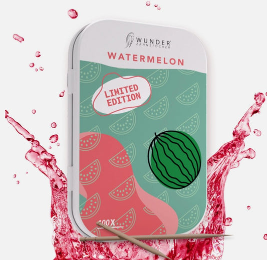 Wunder Zahnstocher - Zahnstocher mit Geschmack Wassermelone