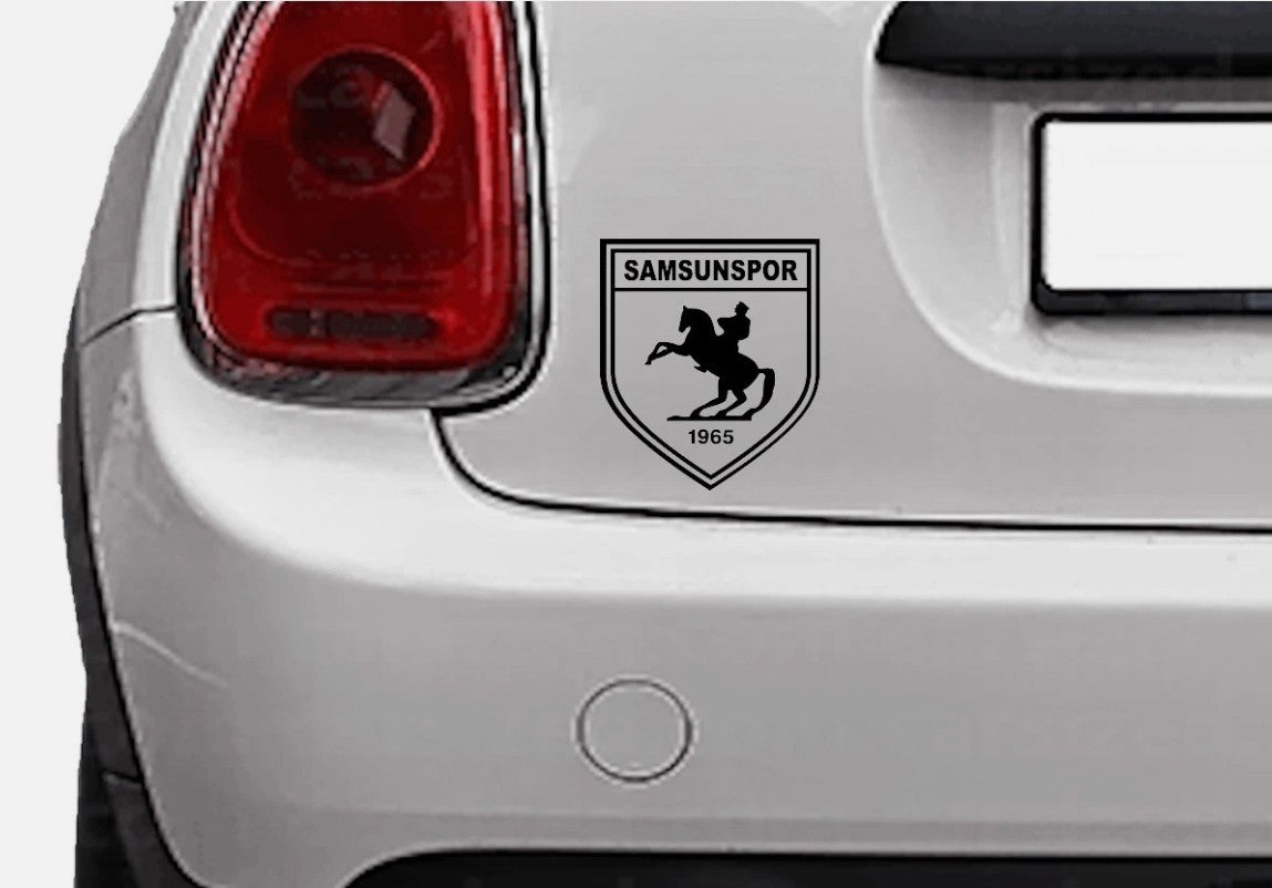 SAMSUNSPOR Aufkleber Auto Sticker Autosticker Autoaufkleber Samsun SPOR 11x9cm