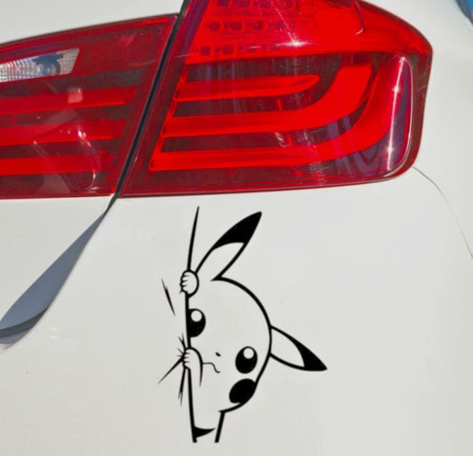 Pokemon Pikachu  Aufkleber Style Tuning Special Edition Sticker Auto S/W 13x9cm