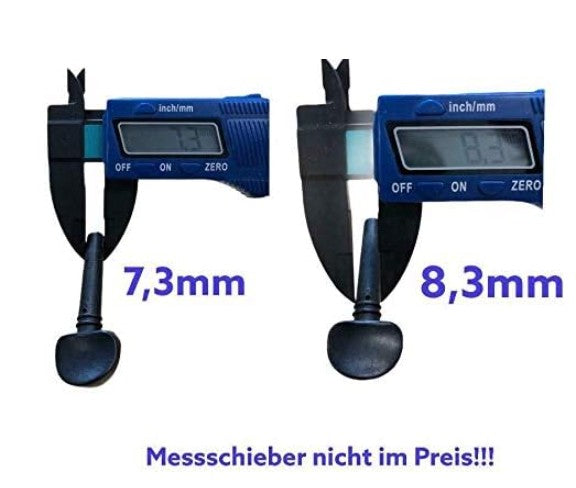 7x Set Kunststoff Wirbel / Burgu für Baglama Saz